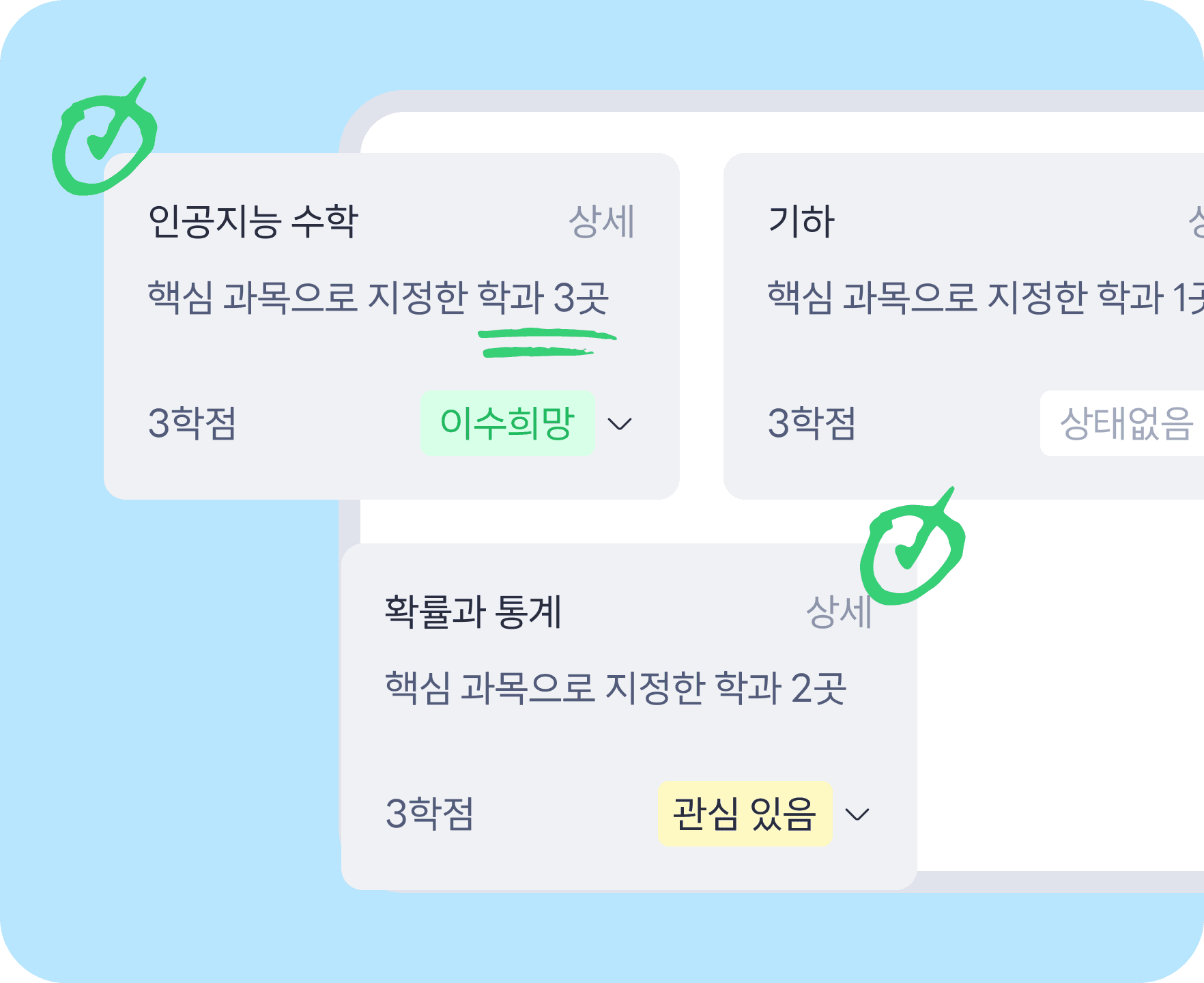 개별 학생 데이터 상세 조회